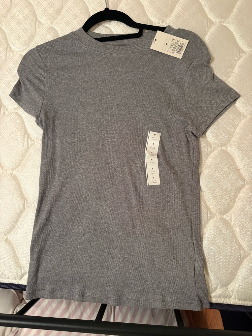 Target Women's Short Sleeve Crewneck Tee - Gray